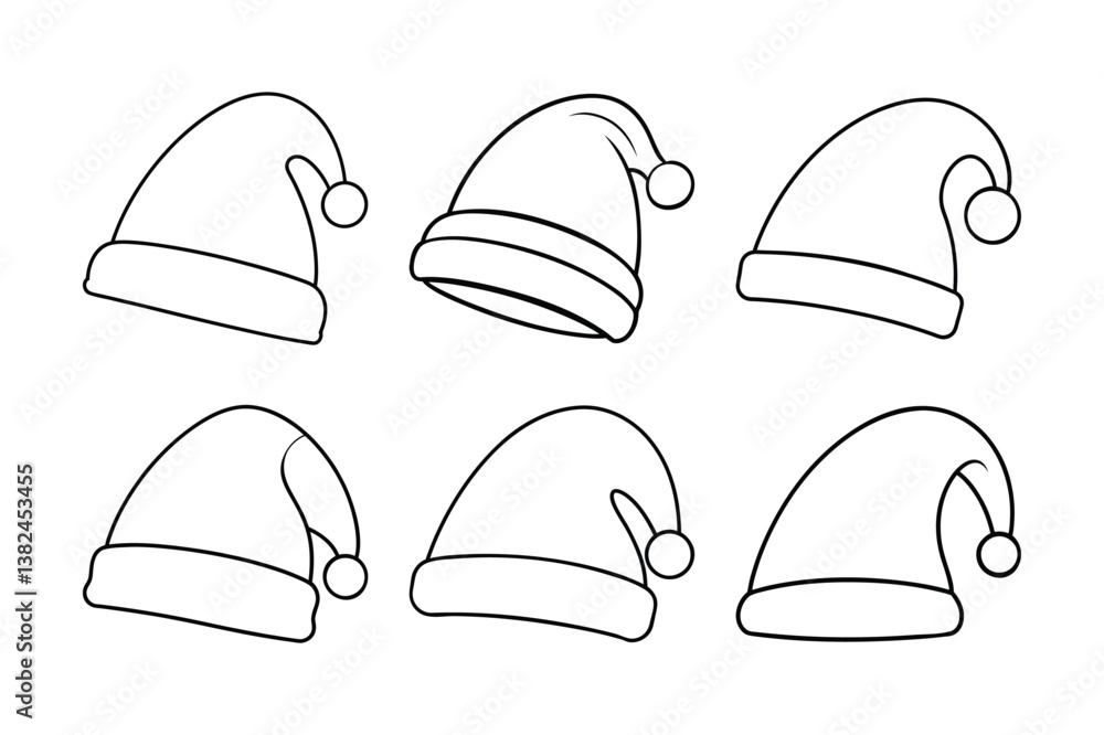 set, of, christmas, hats, for, your, design, set, of, christmas, hats, for, your, design,