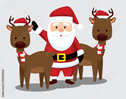 Weihnachten Cartoon, zeichnung, niedlich
