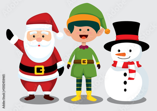 Weihnachten Cartoon, zeichnung, niedlich