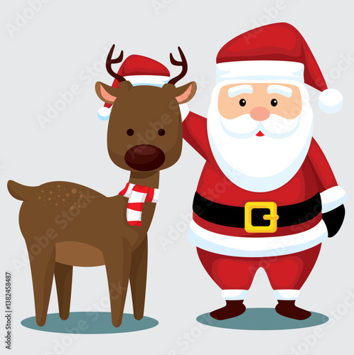 Weihnachten Cartoon, zeichnung, niedlich