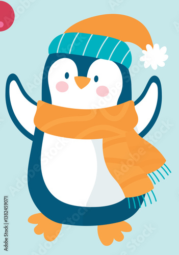 Weihnachten Cartoon, zeichnung, niedlich