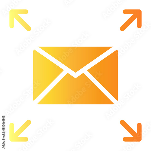 outbox Gradient icon