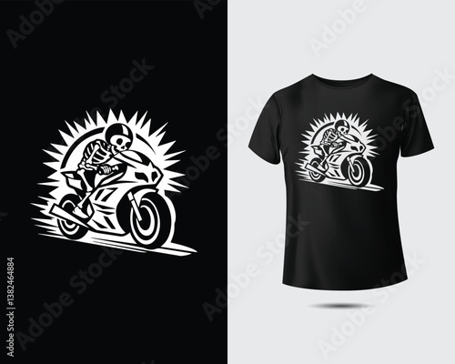 Trendy graphic T-shirt design collection featuring typography vintage retro grunge streetwear skull rebel aesthetic motivational quotes biker style edgy and creative apparel for print and digital use