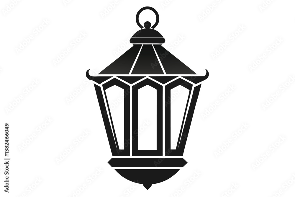 Elegant Lantern Design with Intricate Details Elegant Lantern Design with Intricate Details