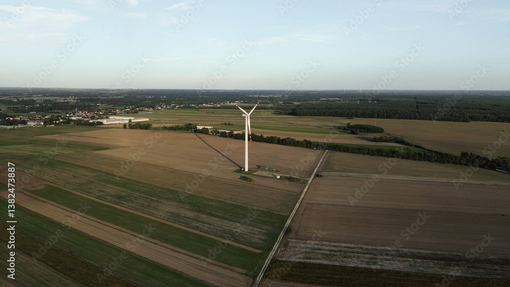 EU wind farm promoting zero emissions energy
