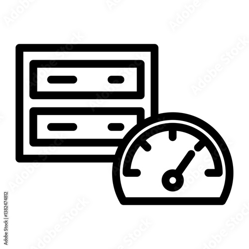 server Line Icon