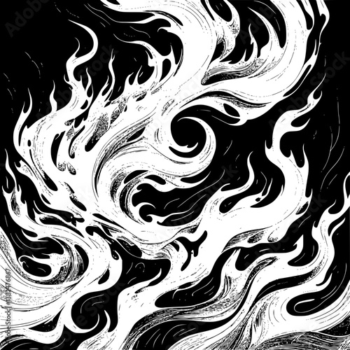 Monochromatic Black Silhouette Collection


