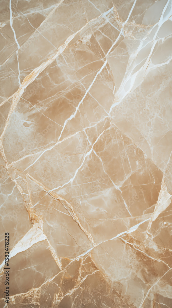 Fototapeta premium Natural stone surface showcasing classic marble appeal for luxurious mobile backgrounds.