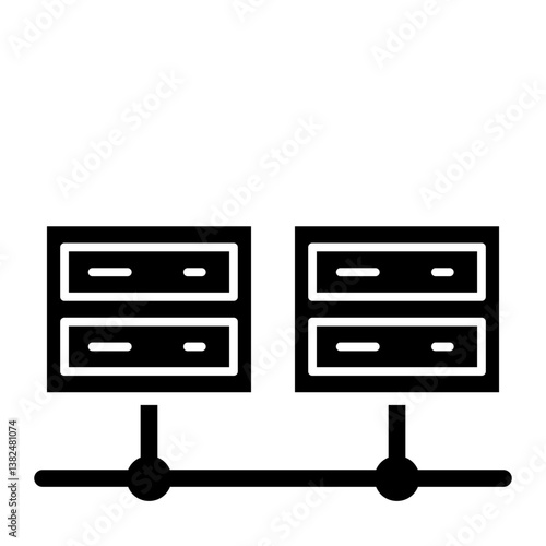 virtualization Solid icon