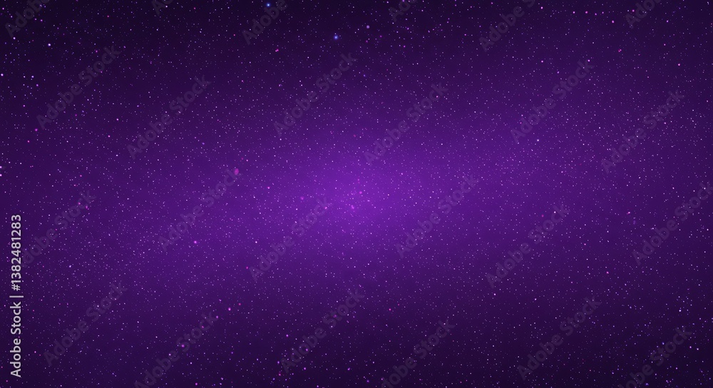 Fototapeta premium Cosmic Dust and Twilight Hues AI Generated