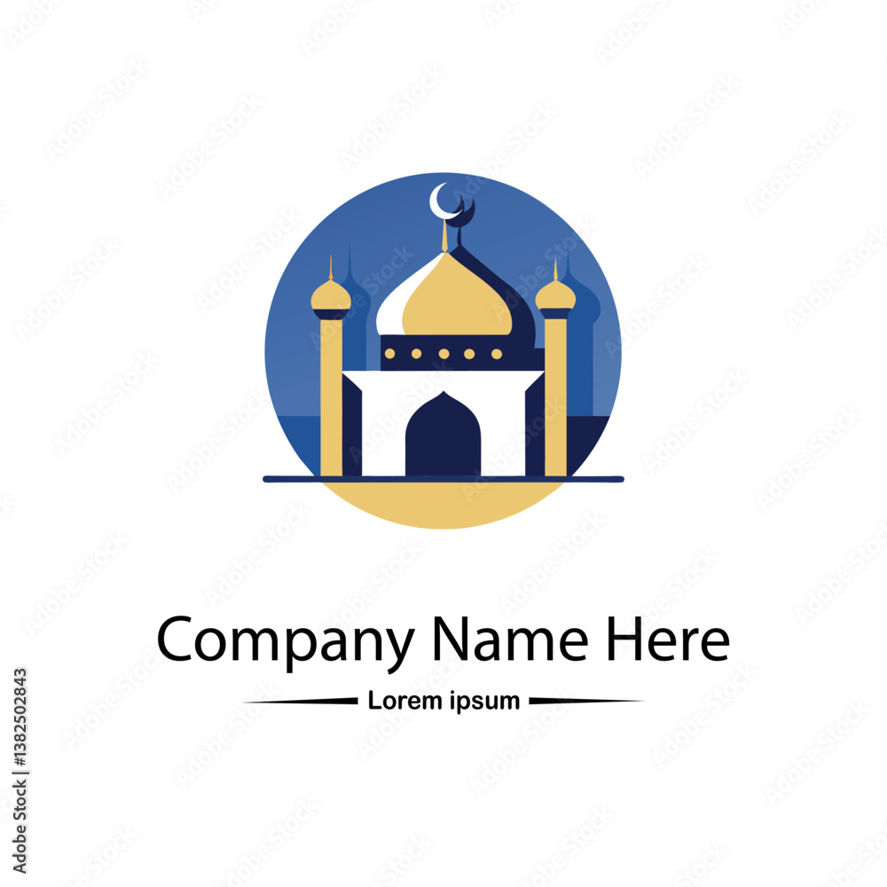 Mosque logo Mosque logo