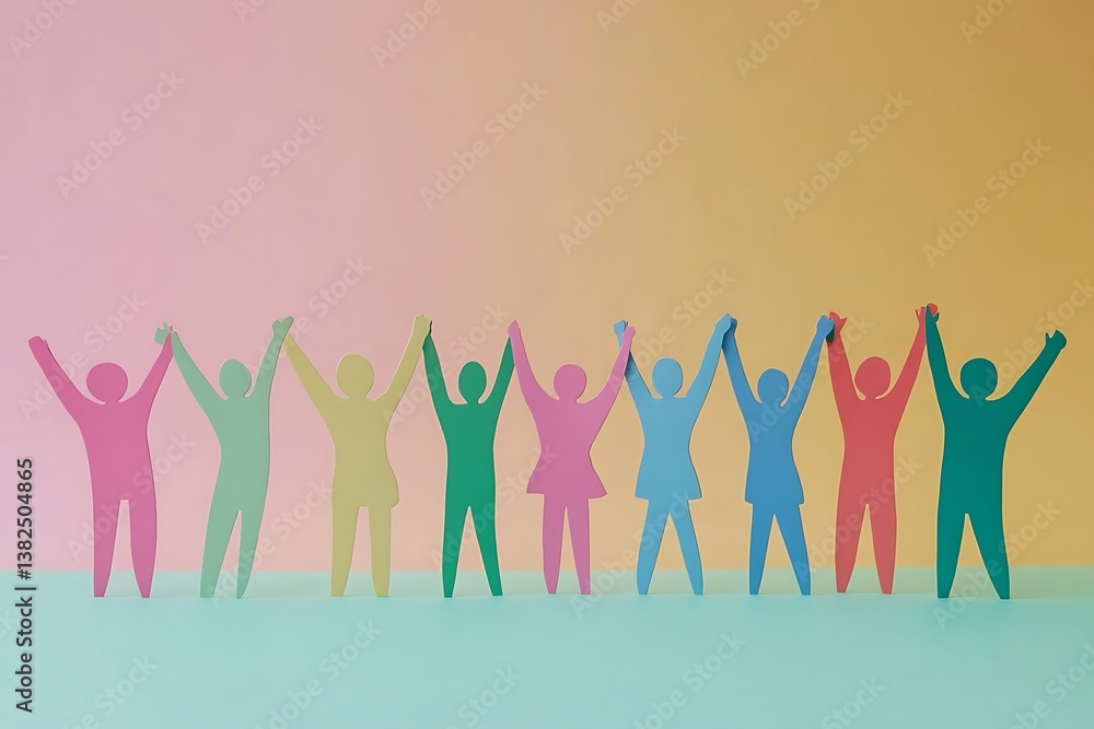 Diverse Group Celebrating Teamwork Success12 Diverse Group Celebrating Teamwork Success12
