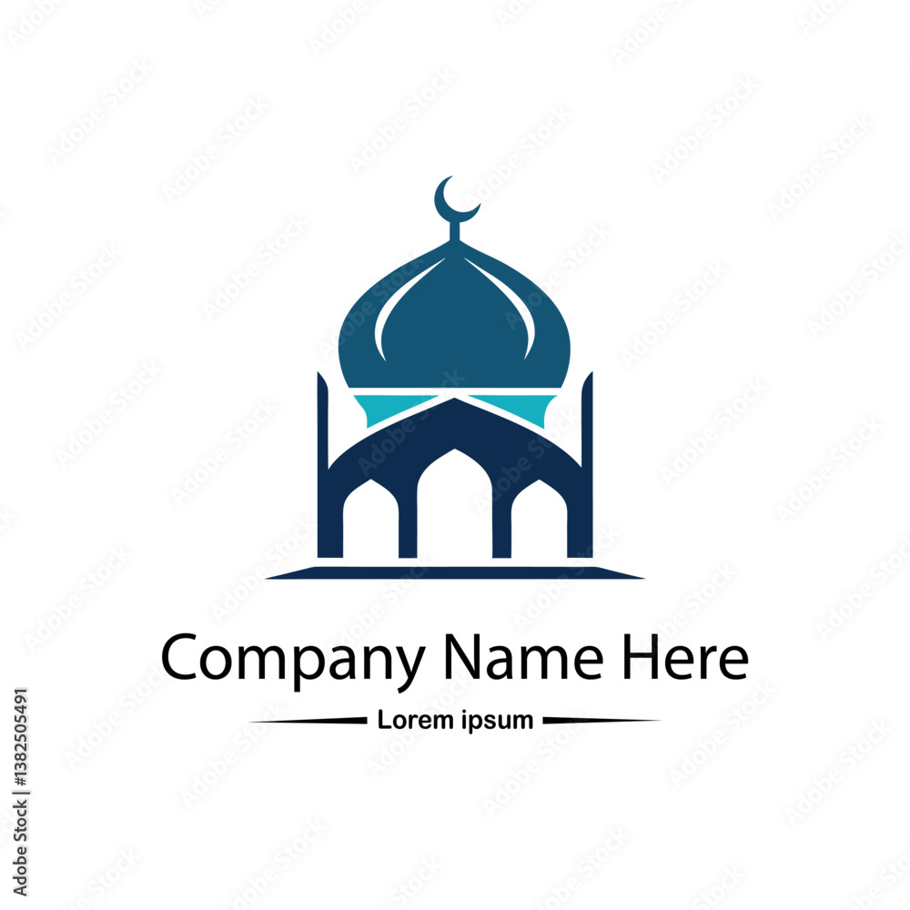 Mosque logo Mosque logo