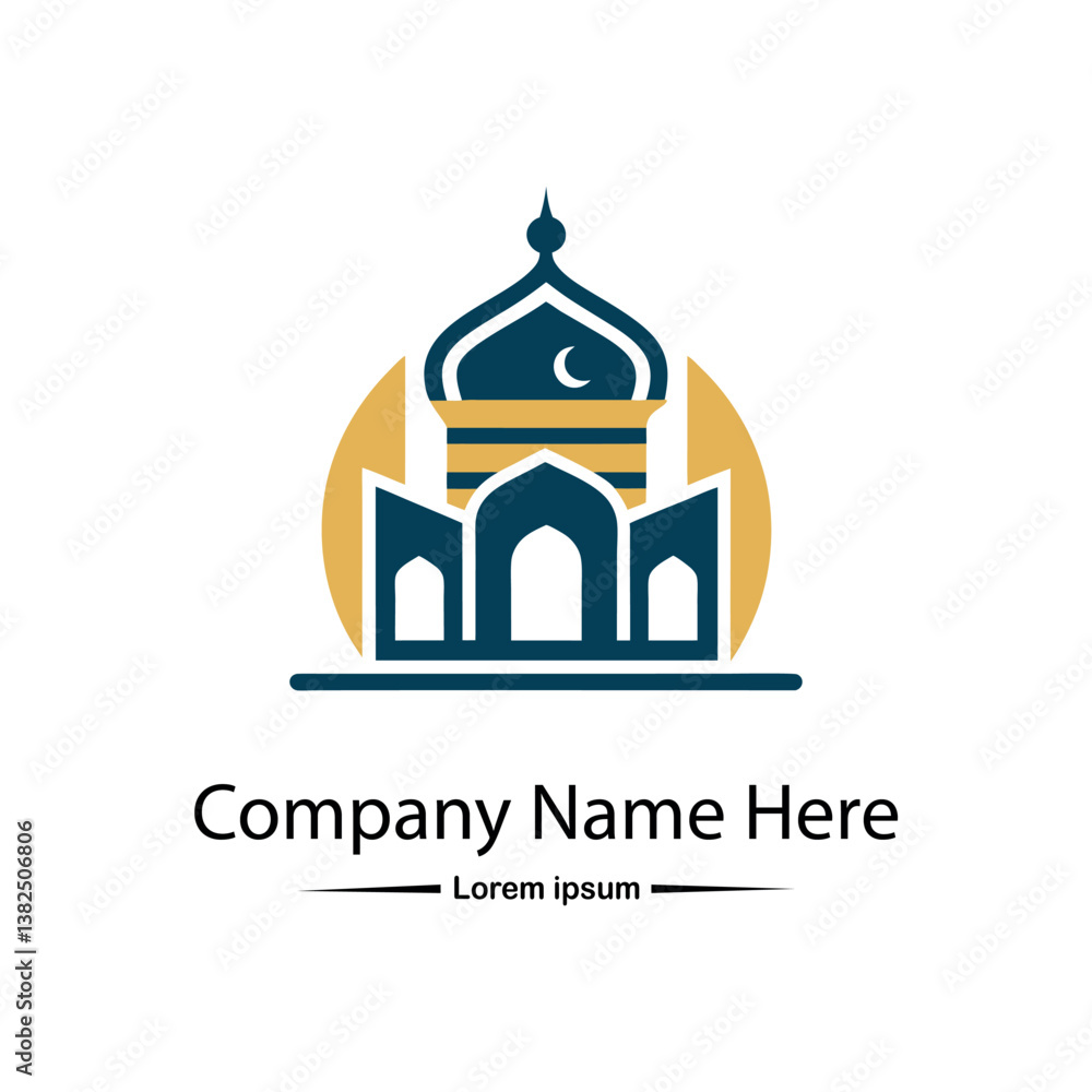 Mosque logo Mosque logo
