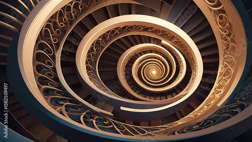spiral staircase