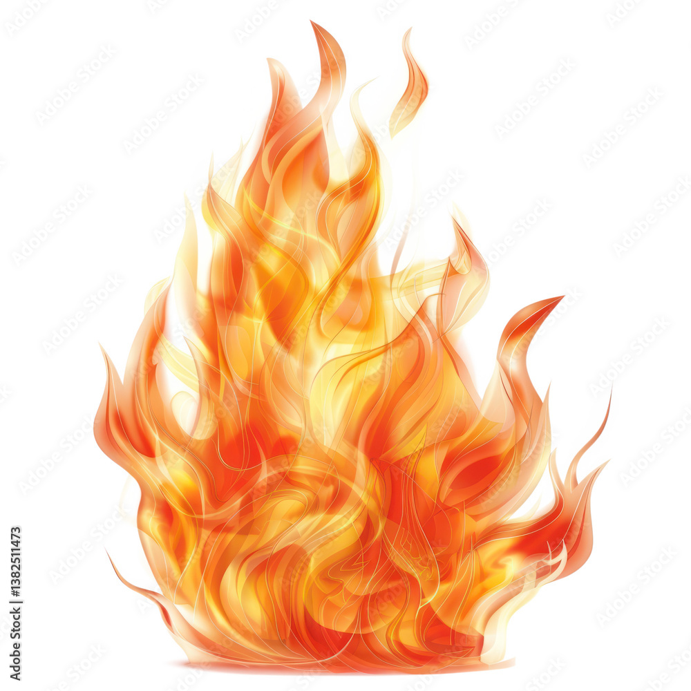 Flame illustration isolated on transparent background PNG. Flame illustration isolated on transparent background PNG.