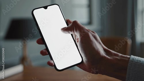 The Hand Holding Smartphone