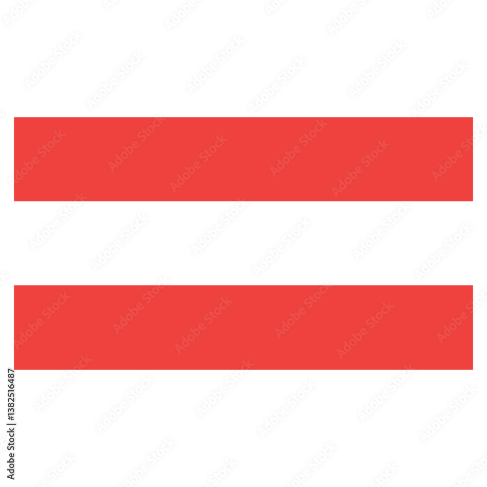 Austrian flag vector illustration. flag vector icon Austrian flag vector illustration. flag vector icon