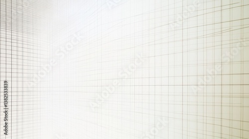Minimal White Grid Texture Background By Generated AI