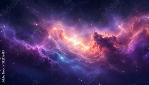 space background with stars