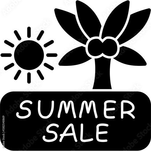 Summer Sale Icon