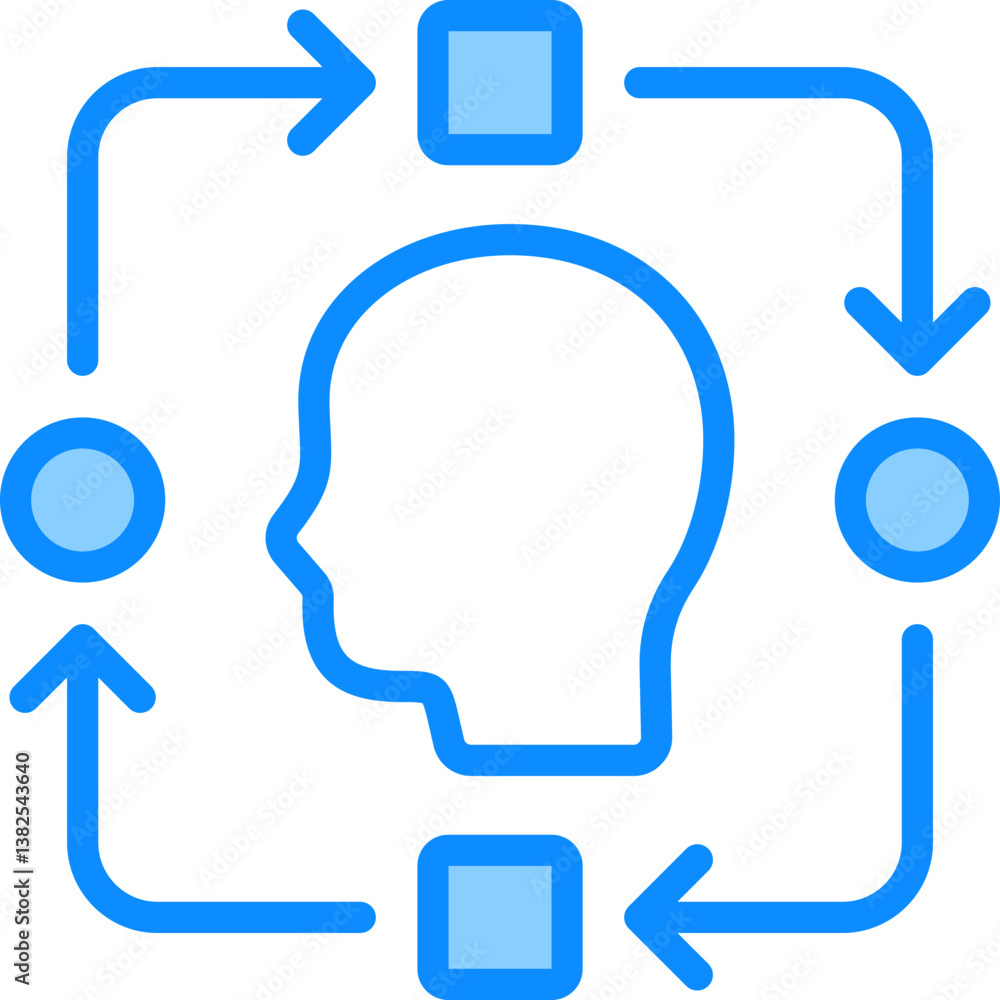 Adaptability Skills Icon Adaptability Skills Icon
