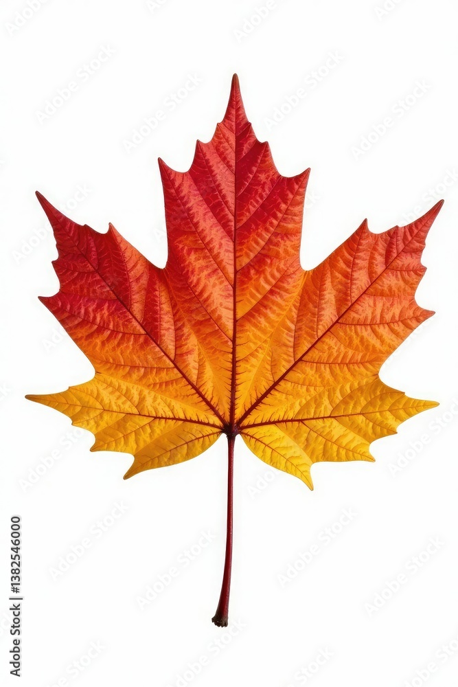 delicate maple leaf isolated on white background, minimalist, nature delicate maple leaf isolated on white background, minimalist, nature