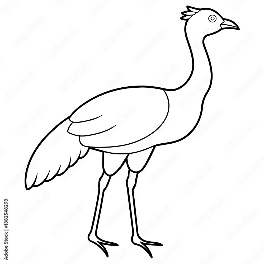 vector illustration of a bird vector illustration of a bird