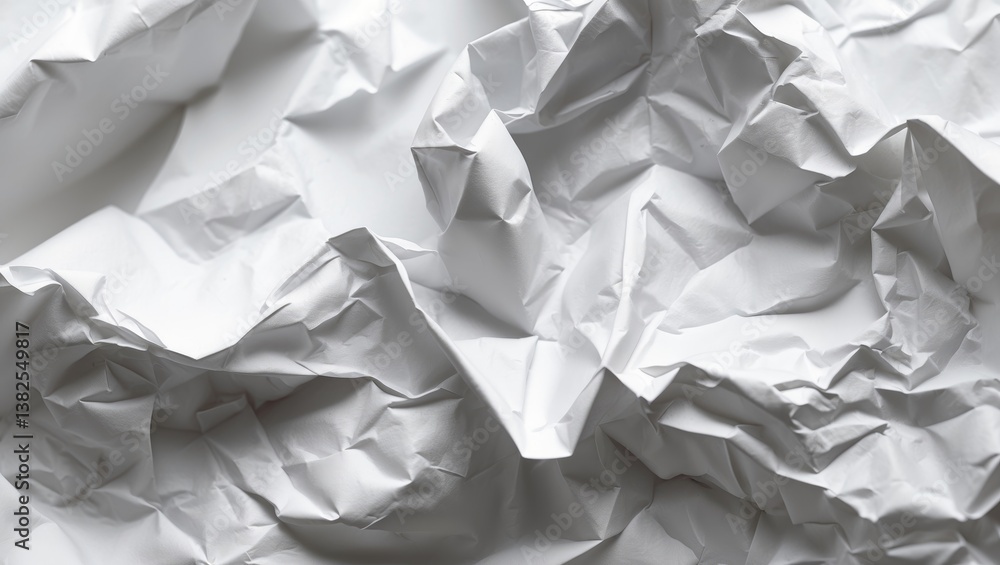 Fototapeta premium Pattern of crumpled paper
