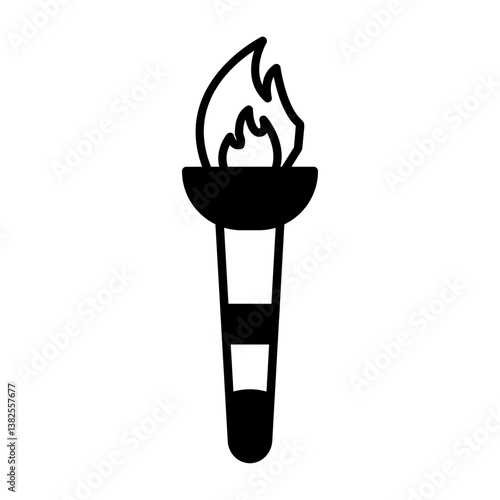 Olympic fire Icon