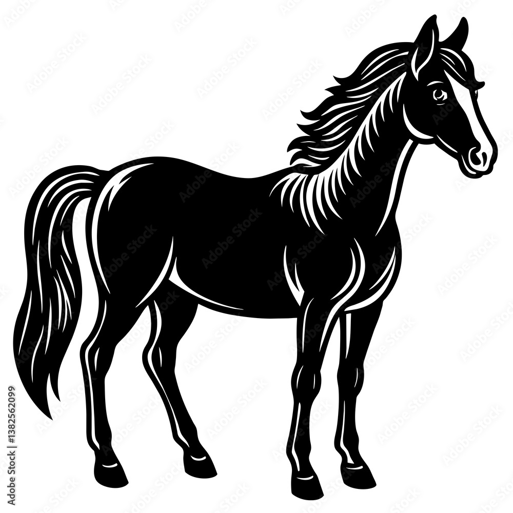 horse vector illustration horse vector illustration