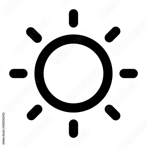 brightness icon for illustration