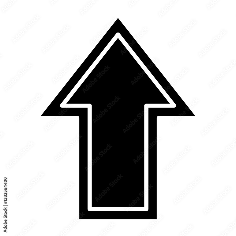 Upward Arrow Icon Upward Arrow Icon