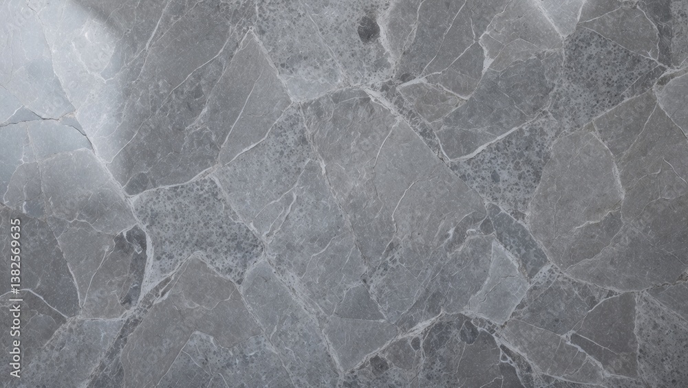 Fototapeta premium Grey Marble Texture Background, Natural Breccia Marble Stone Surface For Decoration And Ceramic Wall Tiles And Floor Tiles.