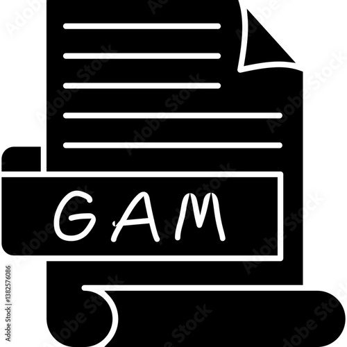 Bilde på lerret GAM Icon