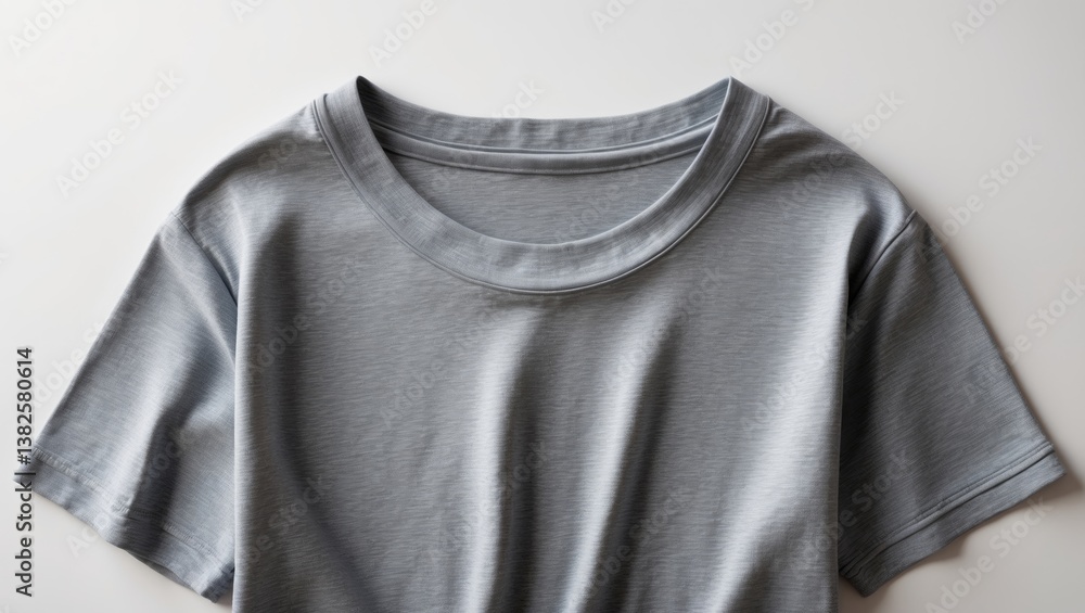 Folding Gray T-Shirt Folding Gray T-Shirt