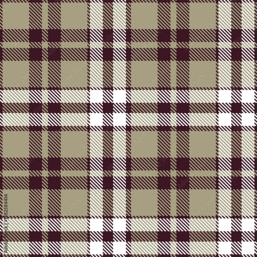 custom made wallpaper toronto digitalElegant Pale dark maroon & Soft stone Seamless Tartan Fabric Design