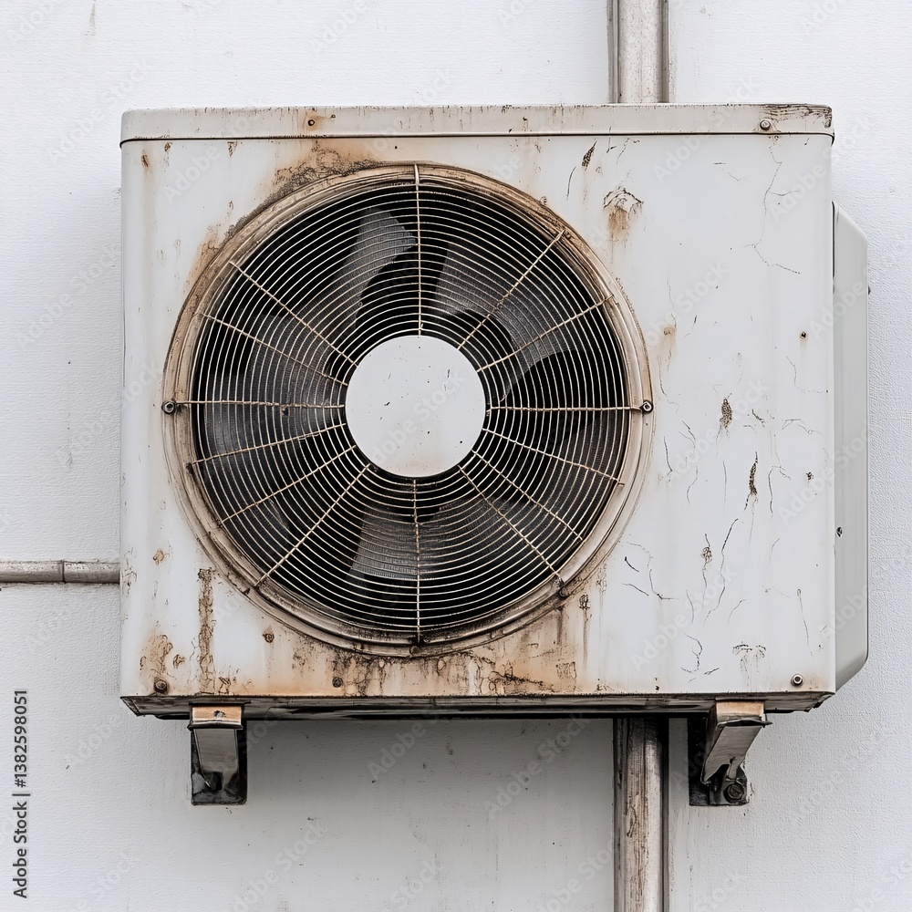 Weathered Outdoor Air Conditioning Unit of excellence in splendor beyond compare with grace Weathered Outdoor Air Conditioning Unit of excellence in splendor beyond compare with grace
