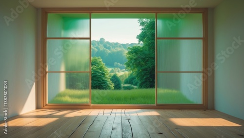 Vacant room featuring a window ready for furnishing