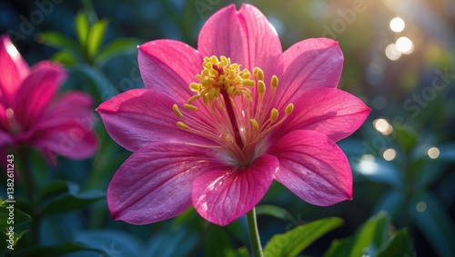 flower Zinnia is indigenous to the scrub, which is its center of diversity