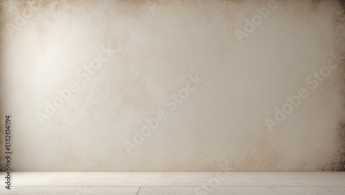 Wallpaper Mural Seamless vintage geometric wall texture backdrop. Light-colored quarry stone concrete marble surface of tranquil stucco in color concept for geology polished tabletop. Torontodigital.ca