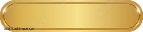 Gold button frame