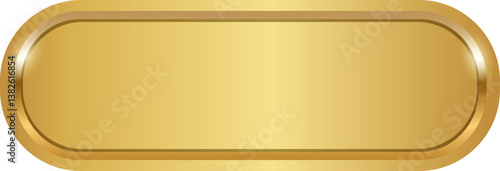 Gold button frame