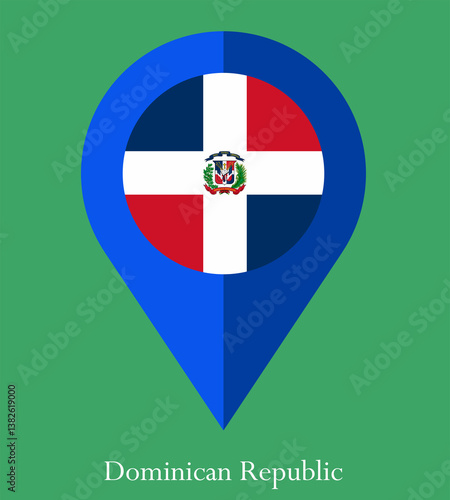 Flag Of Dominican Republic, Dominican Republic flag, National flag of Dominican Republic. map pin flag of Dominican Republic. Free Download Flag Of Dominican Republic, Dominican Republic flag, National flag of Dominican Republic. map pin flag of Dominican Republic. - GFXLoad
