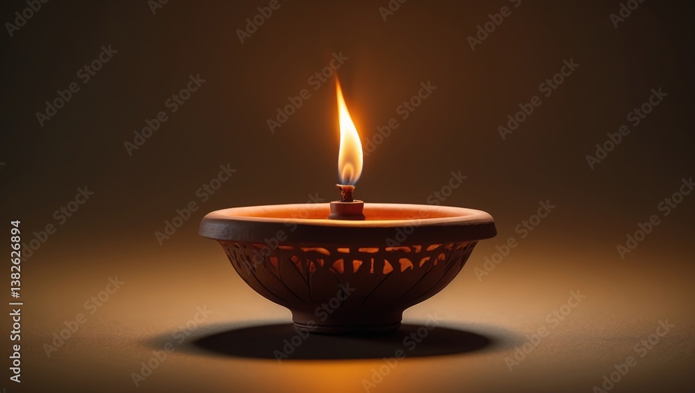 Antique oil lamp with a backdrop. Antique oil lamp with a backdrop.