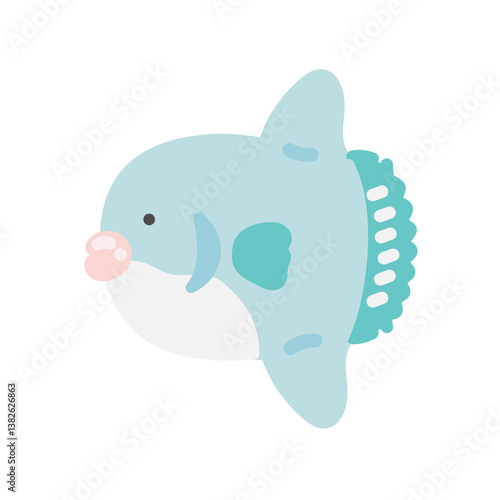 マンボウ  イラスト