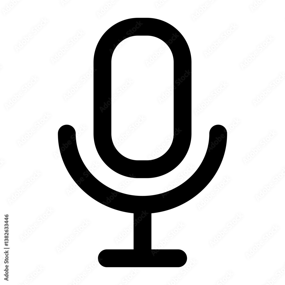 microphone icon for illustration microphone icon for illustration