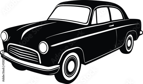 Cars Minimalist and Flat Logo Vector illustration
