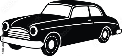 Cars Minimalist and Flat Logo Vector illustration
