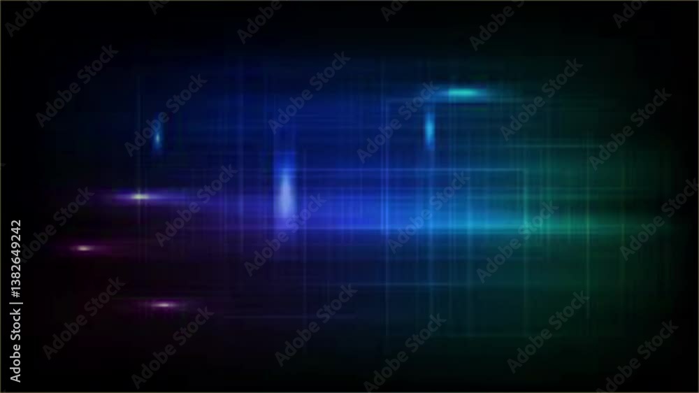Motion graphic: Animation light effects on black background. Motion graphic: Animation light effects on black background.
